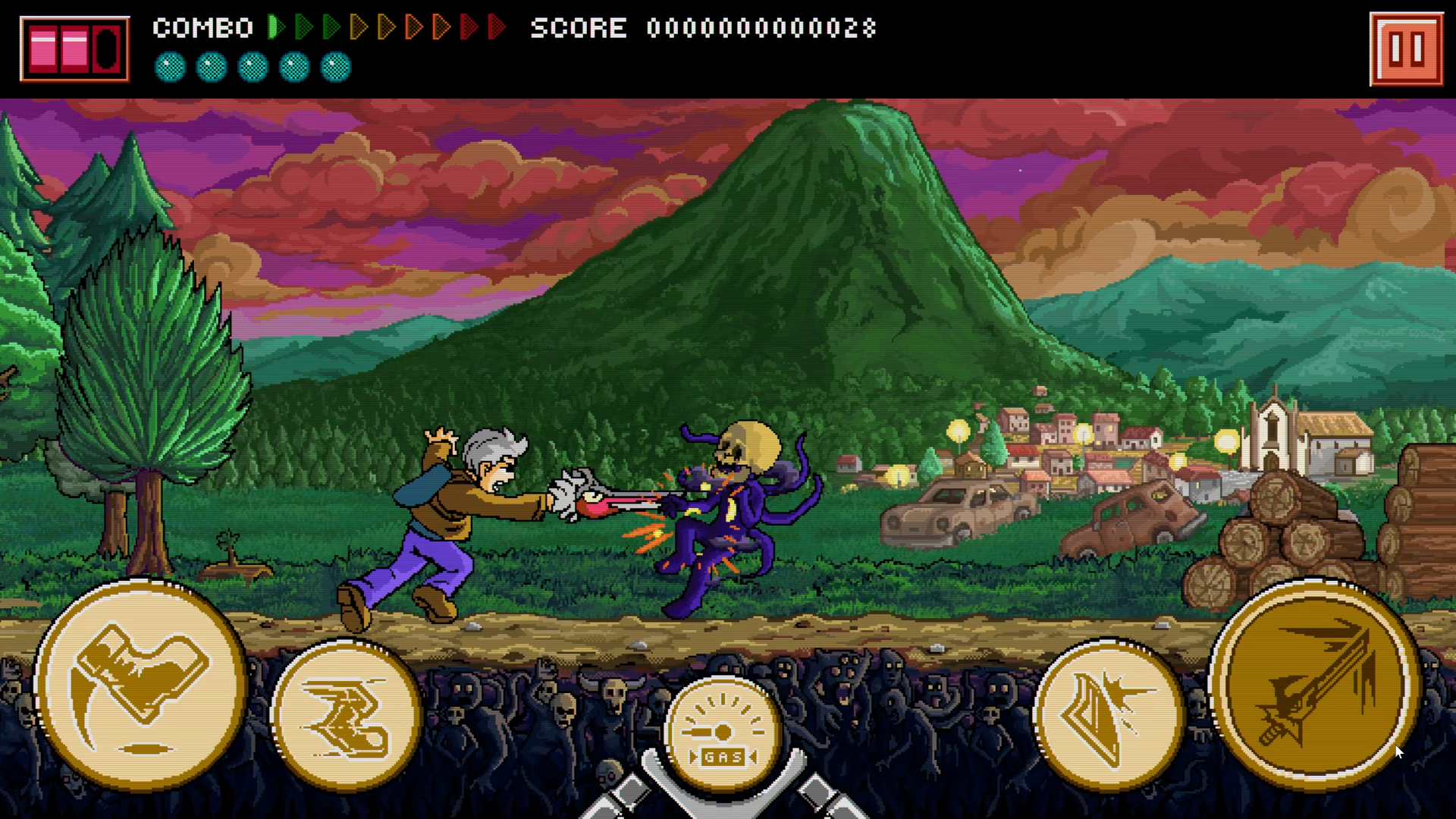 Screenshot do jogo O Velho e a Espada